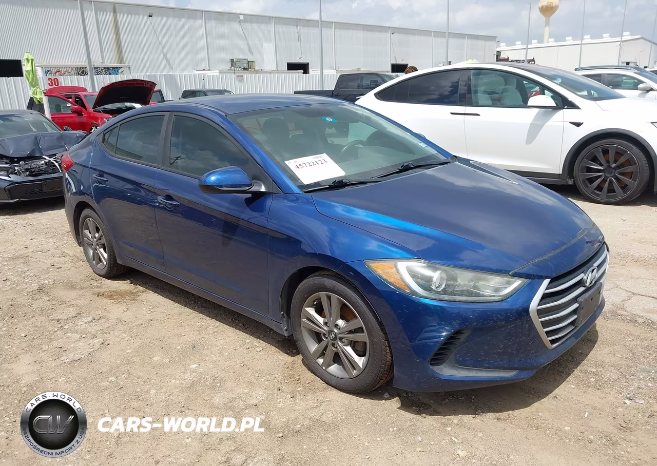 2017 Hyundai Elantra Se VIN:5NPD84LFXHH176392 - 1