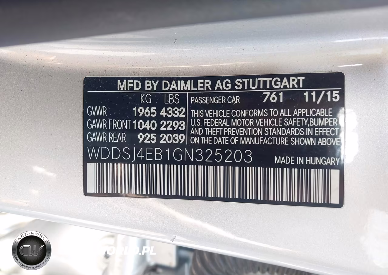 2016 Mercedes-Benz Cla 250 VIN:WDDSJ4EB1GN325203 - 9