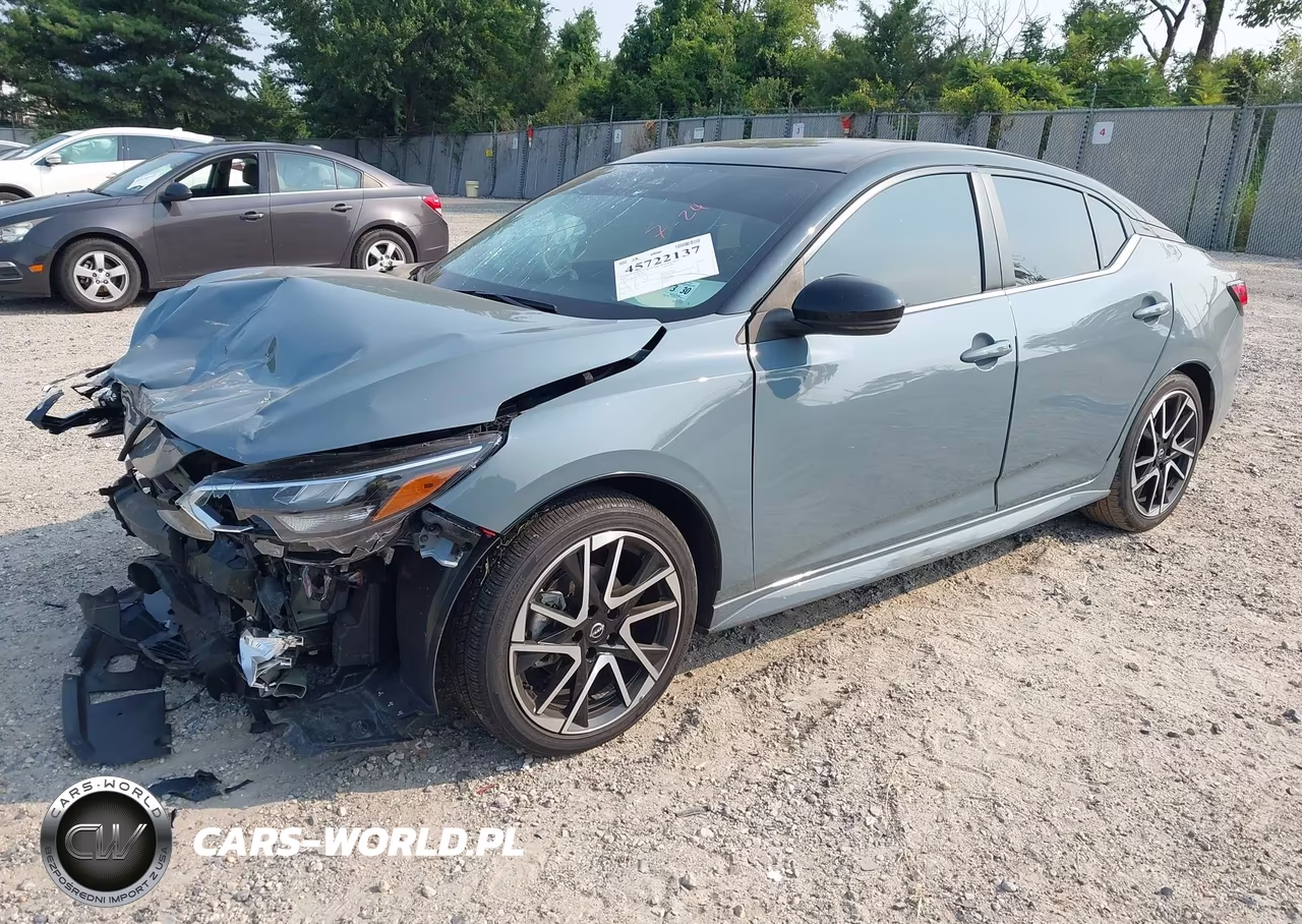 2025 Nissan Sentra Sr VIN:3N1AB8DV3SY246796 - 2