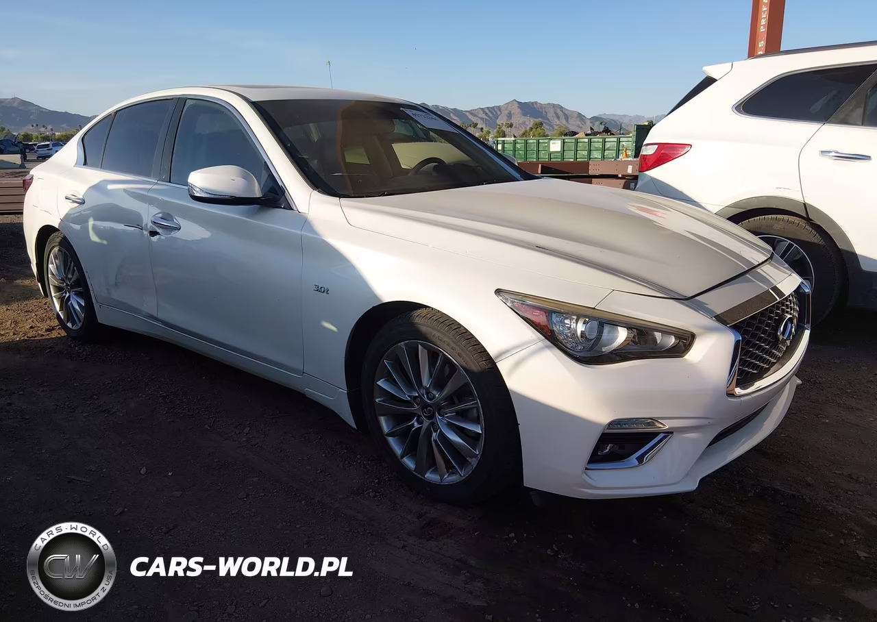 2018 Infiniti Q50 3.0T Luxe VIN:JN1EV7AP4JM351857 - 1
