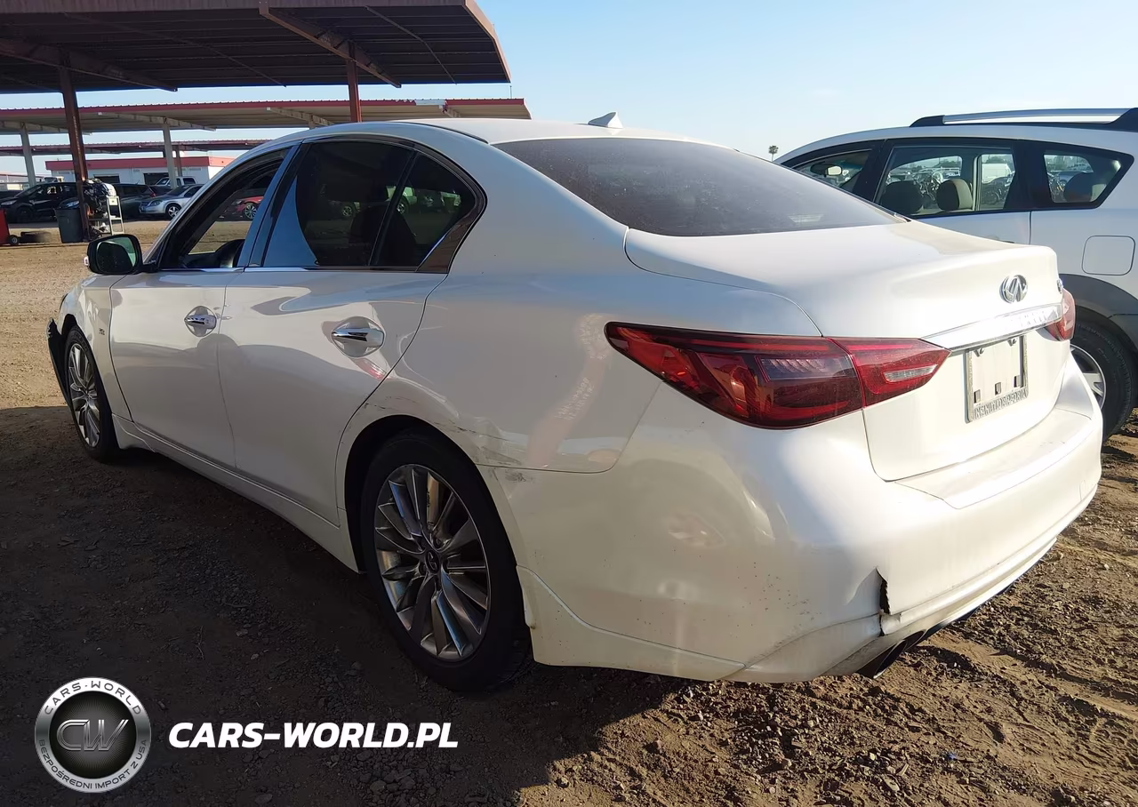 2018 Infiniti Q50 3.0T Luxe VIN:JN1EV7AP4JM351857 - 3