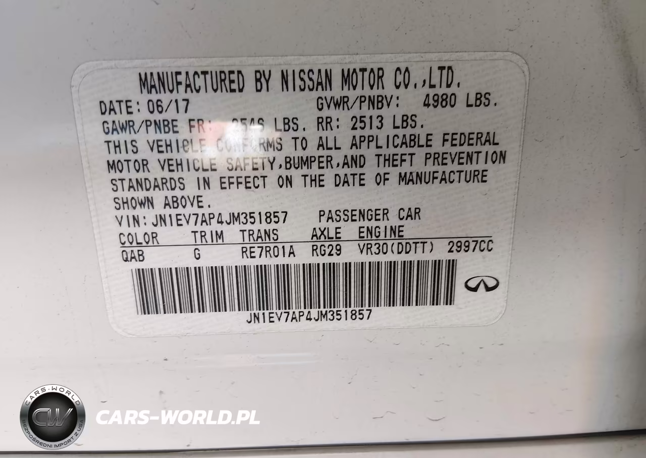 2018 Infiniti Q50 3.0T Luxe VIN:JN1EV7AP4JM351857 - 9