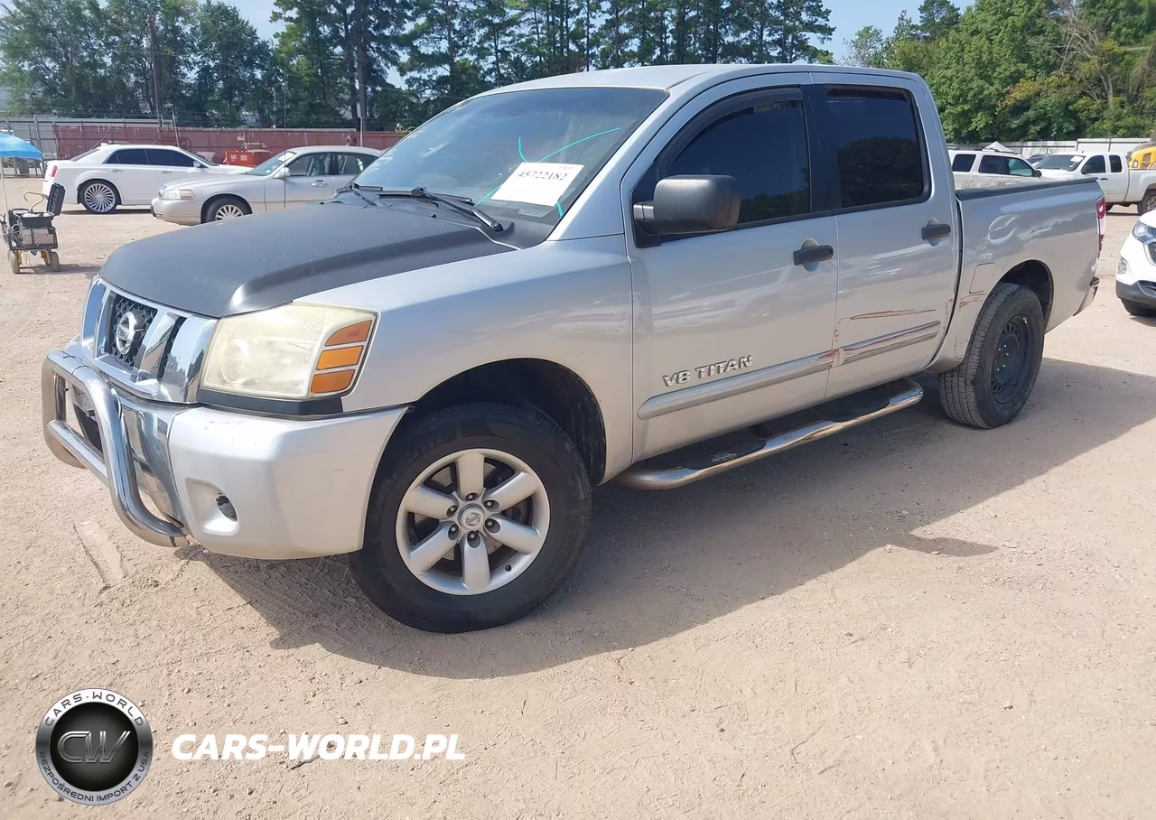 2010 Nissan Titan Se VIN:1N6BA0EK5AN321372 - 2