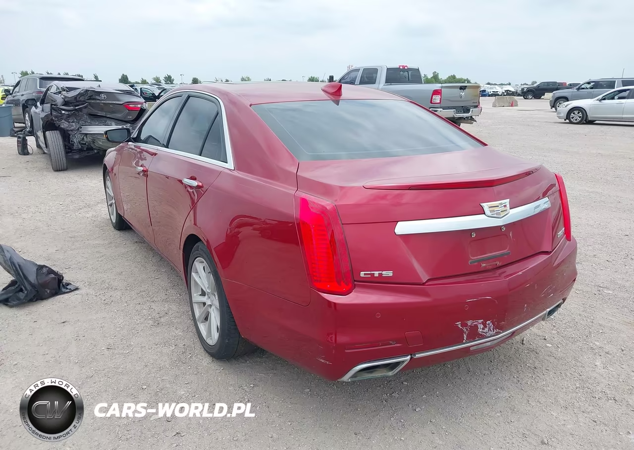 2015 Cadillac Cts Standard VIN:1G6AP5SX9F0136985 - 3