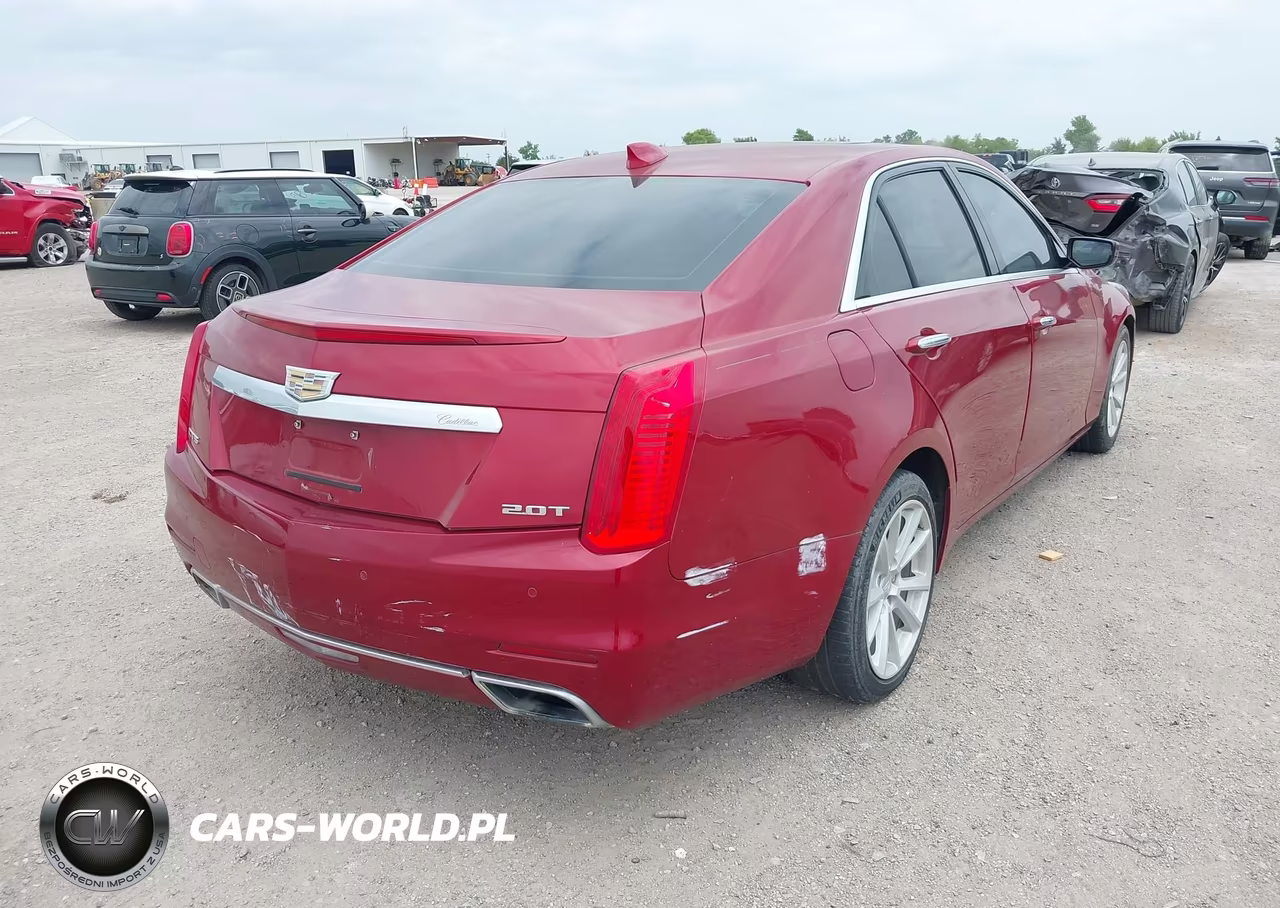 2015 Cadillac Cts Standard VIN:1G6AP5SX9F0136985 - 4