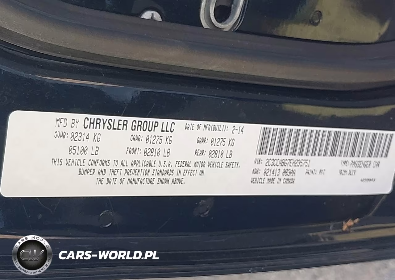2014 Chrysler 300 300S VIN:2C3CCABG7EH235751 - 9