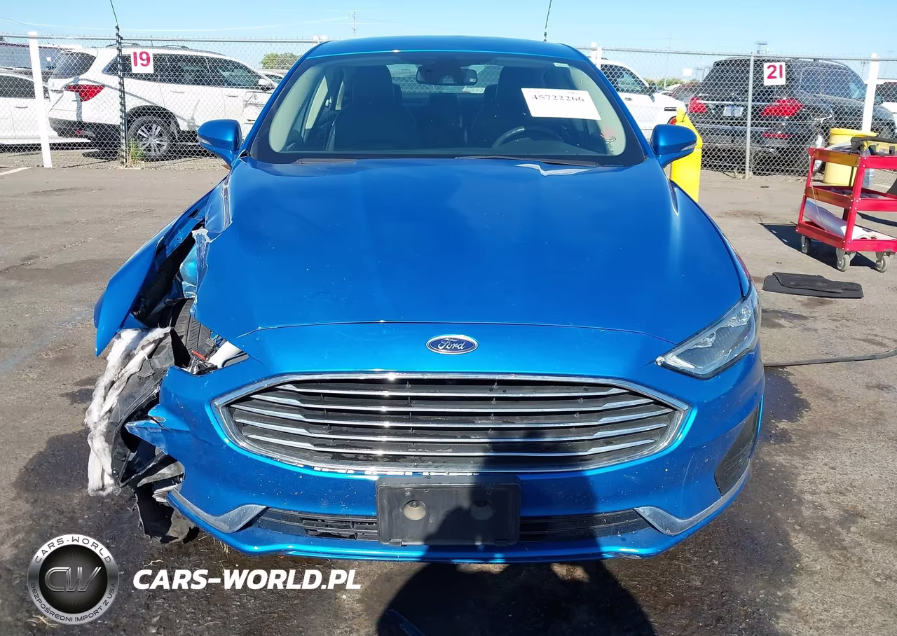 2020 Ford Fusion Hybrid Sel VIN:3FA6P0MUXLR234854 - 13
