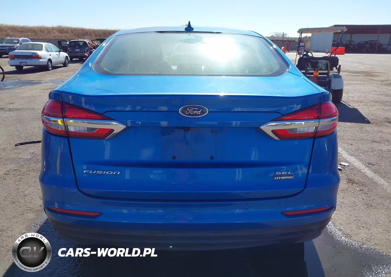 2020 Ford Fusion Hybrid Sel VIN:3FA6P0MUXLR234854 - 17