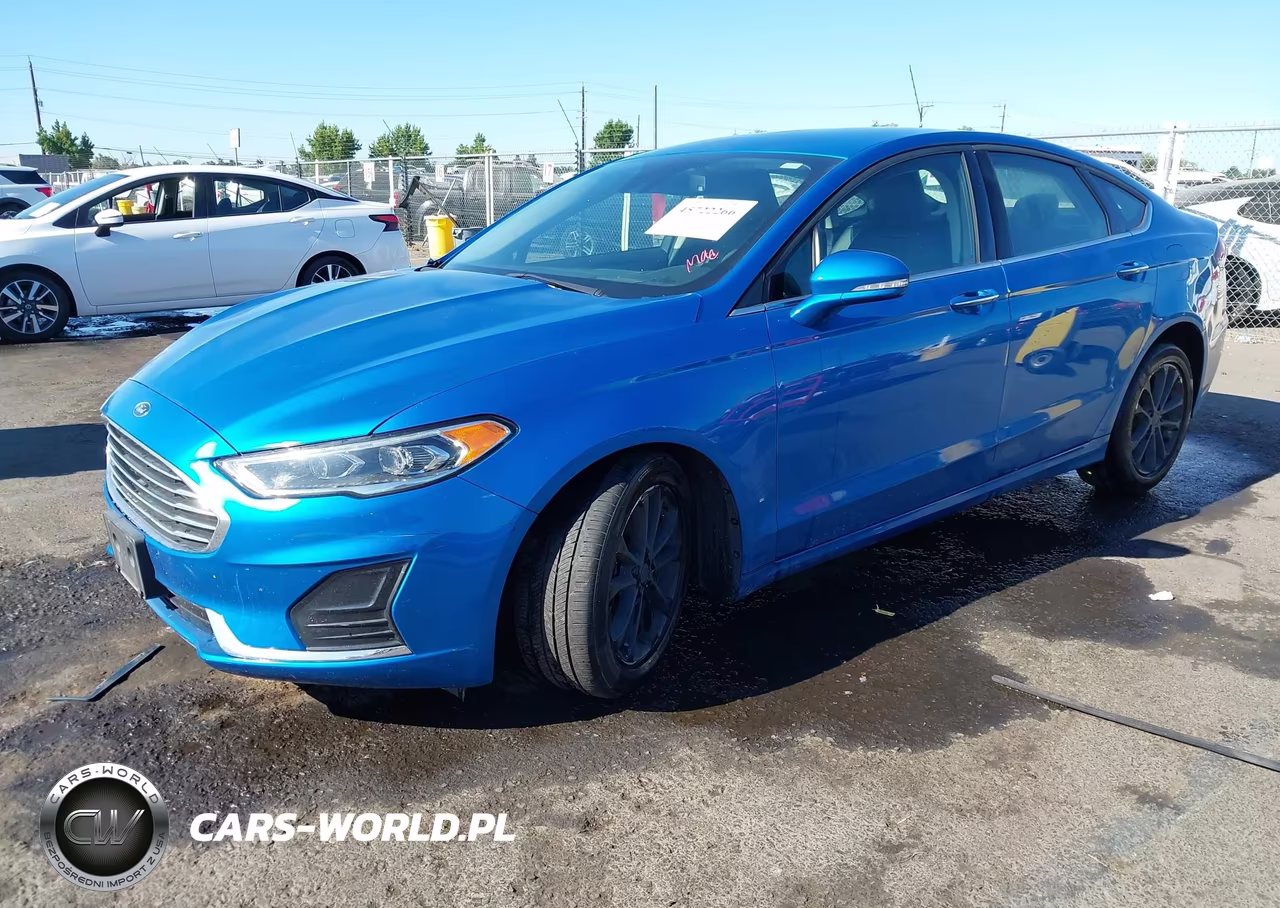 2020 Ford Fusion Hybrid Sel VIN:3FA6P0MUXLR234854 - 2
