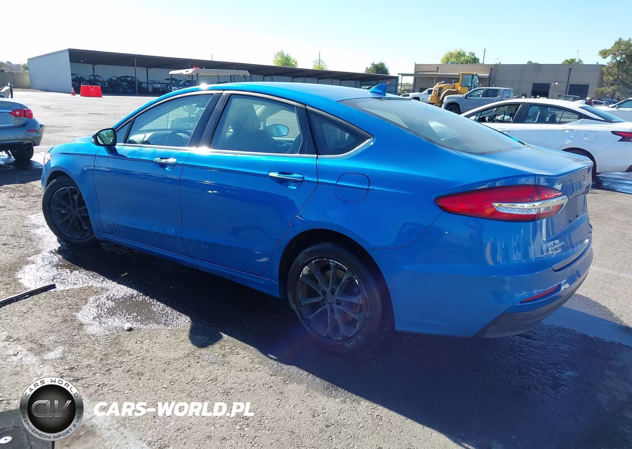 2020 Ford Fusion Hybrid Sel VIN:3FA6P0MUXLR234854 - 3