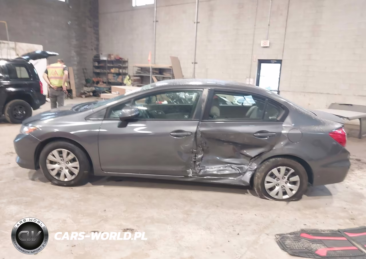 2012 Honda Civic Lx VIN:2HGFB2F54CH584360 - 14