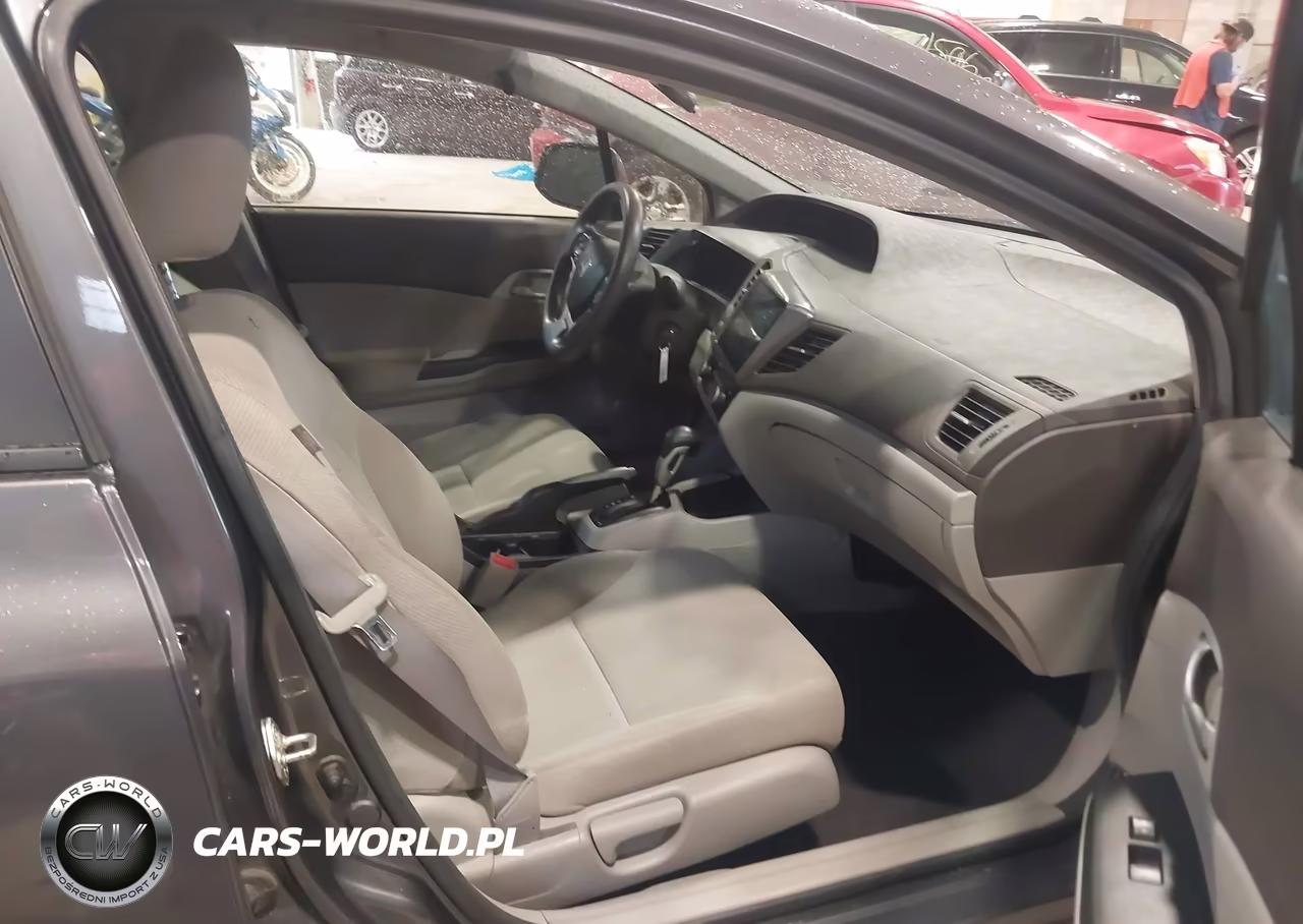 2012 Honda Civic Lx VIN:2HGFB2F54CH584360 - 5