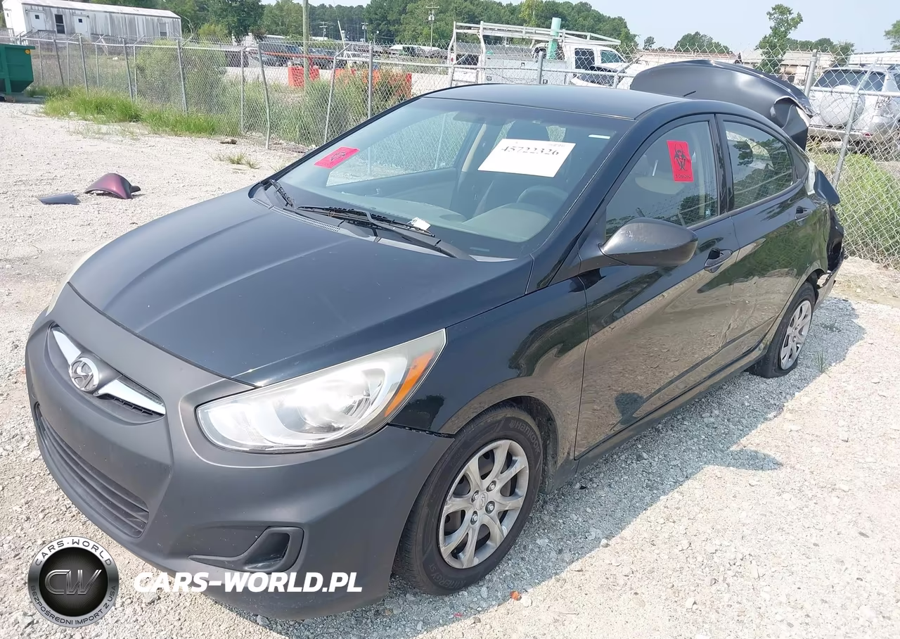 2013 Hyundai Accent Gls VIN:KMHCT4AE2DU565625 - 2