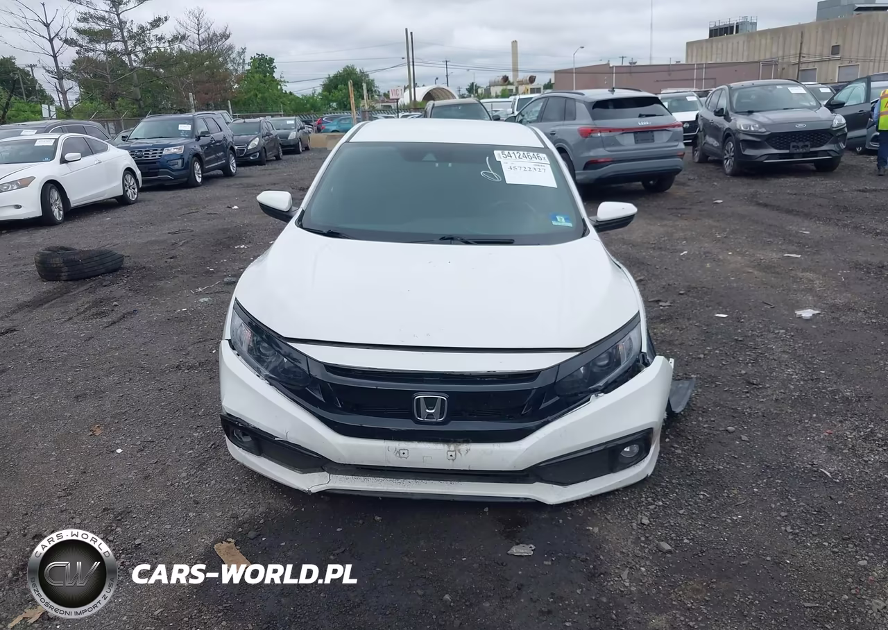 2020 Honda Civic Sport VIN:2HGFC2F84LH578839 - 12