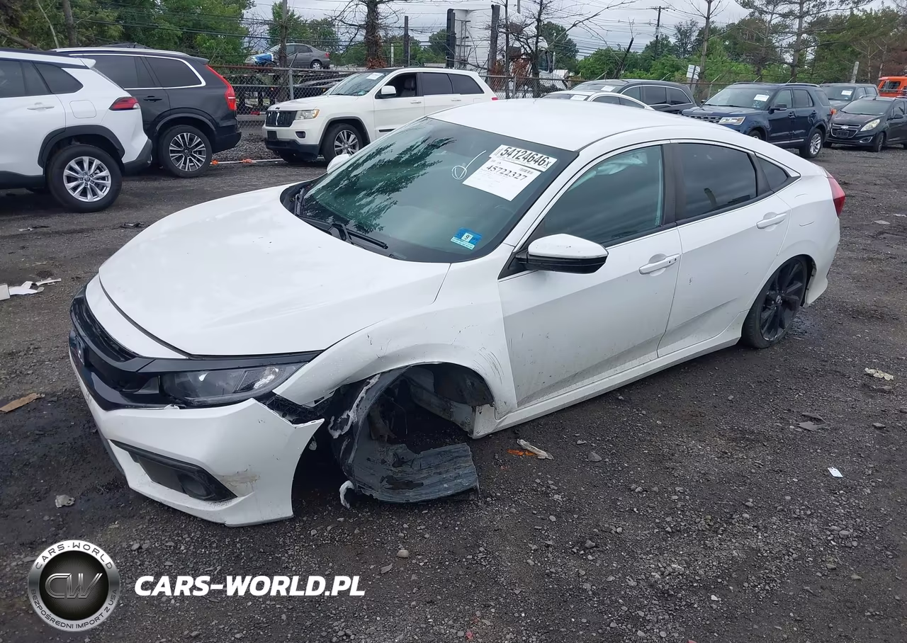 2020 Honda Civic Sport VIN:2HGFC2F84LH578839 - 2