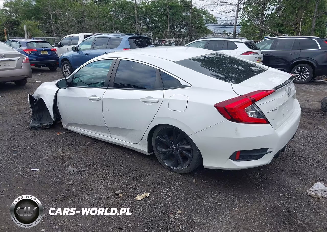 2020 Honda Civic Sport VIN:2HGFC2F84LH578839 - 3