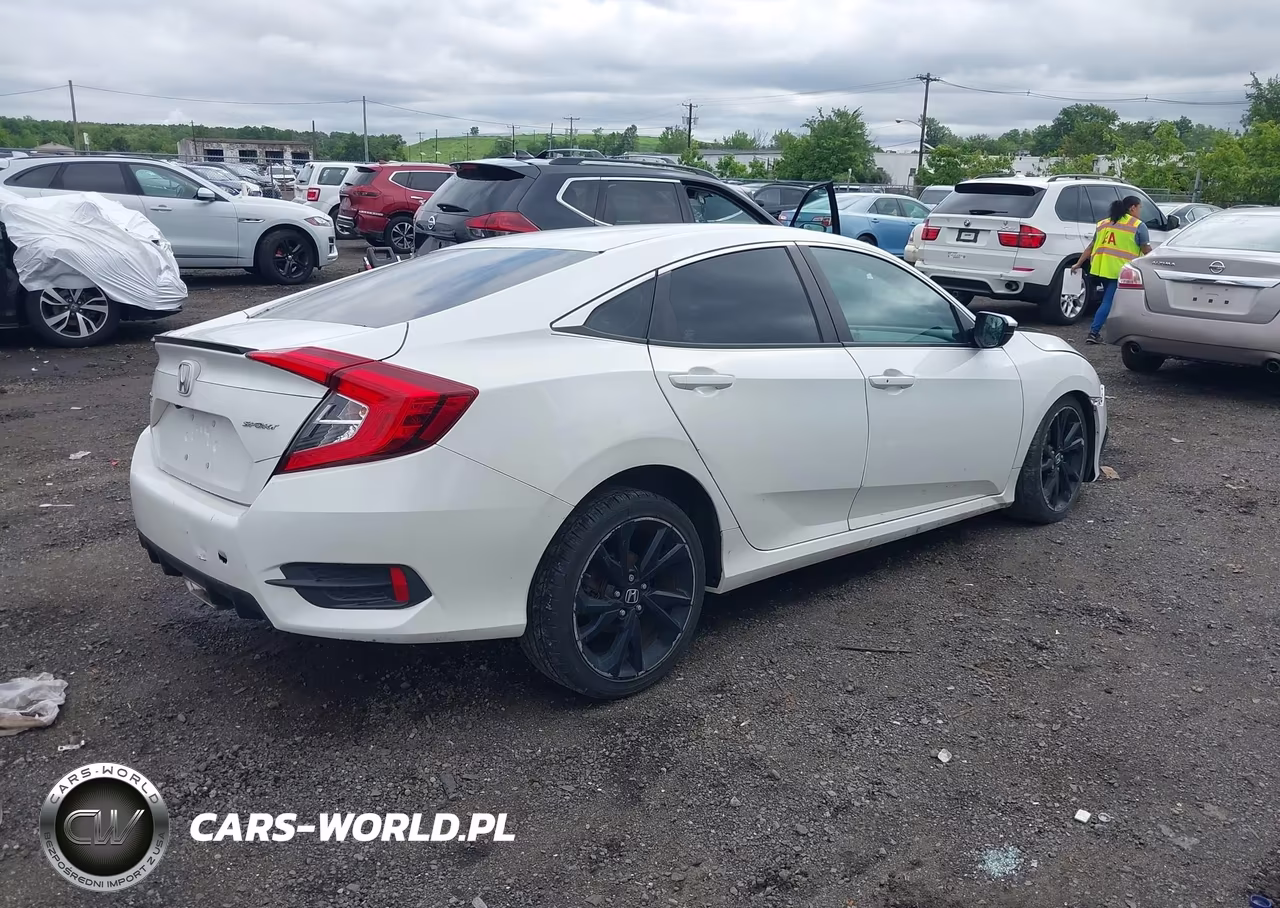 2020 Honda Civic Sport VIN:2HGFC2F84LH578839 - 4