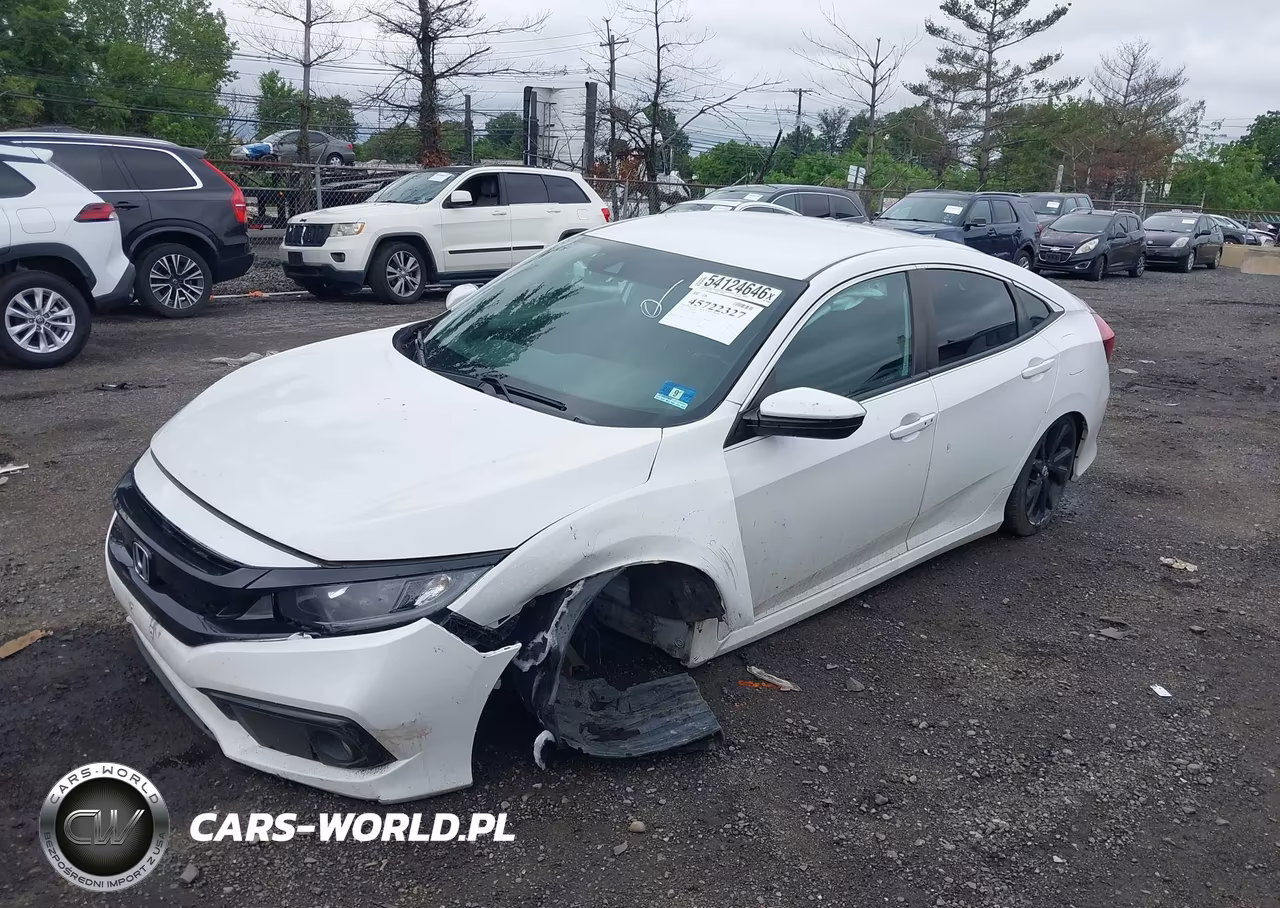 2020 Honda Civic Sport VIN:2HGFC2F84LH578839 - 6