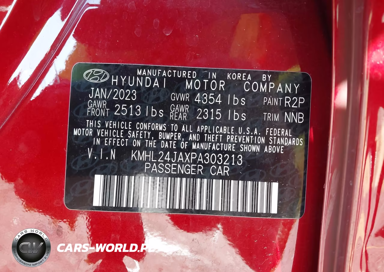2023 Hyundai Sonata Se VIN:KMHL24JAXPA303213 - 9