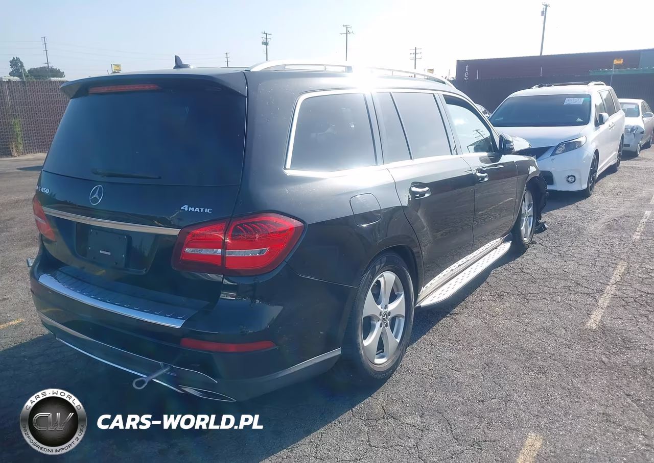 2018 Mercedes-Benz Gls 450 4Matic VIN:4JGDF6EE1JB110337 - 4