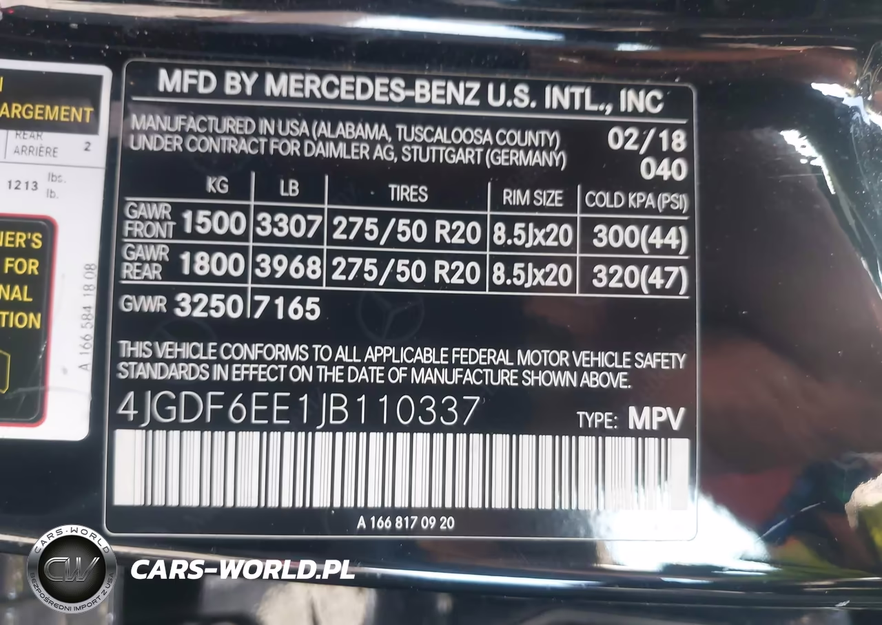2018 Mercedes-Benz Gls 450 4Matic VIN:4JGDF6EE1JB110337 - 9