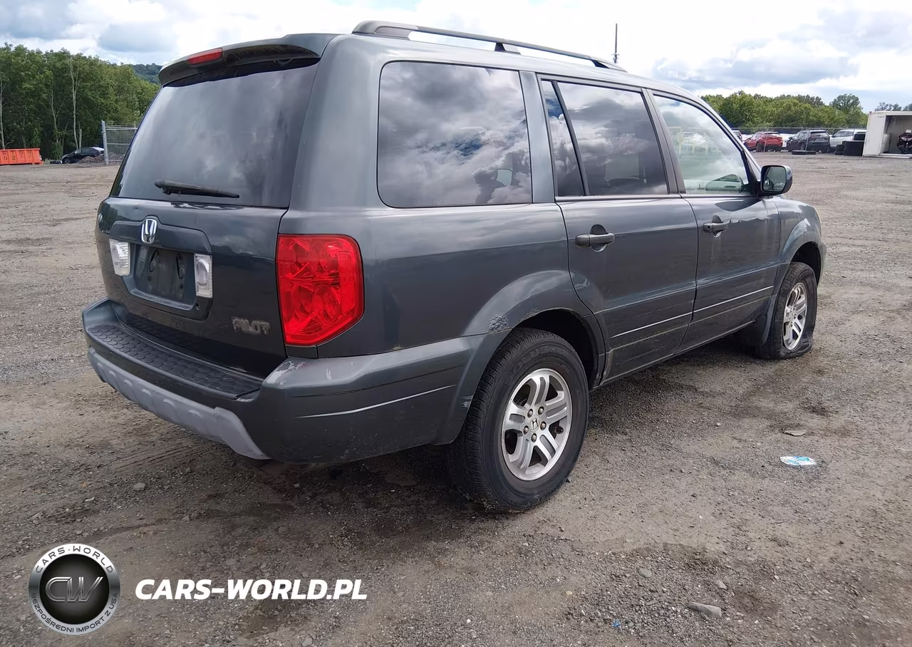 2004 Honda Pilot Ex-L VIN:2HKYF18554H504902 - 4