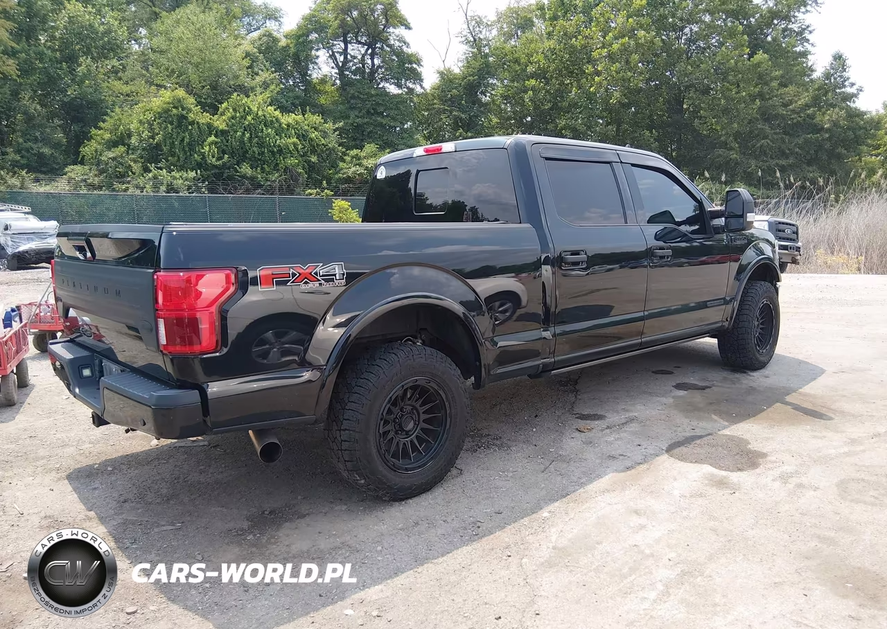 2018 Ford F-150 Platinum VIN:1FTFW1E14JFD51475 - 4