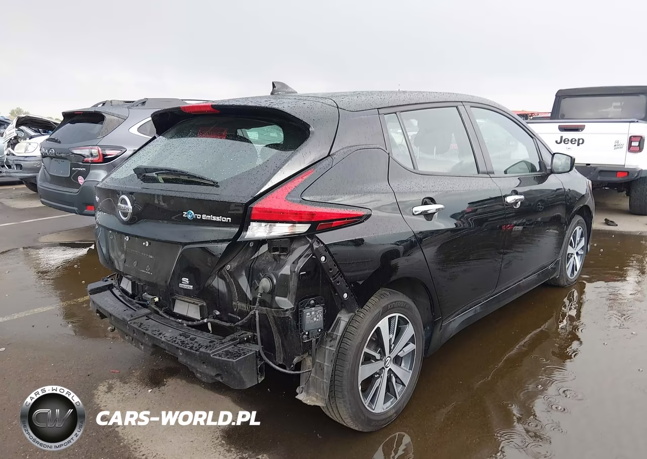 2022 Nissan Leaf S Plus 62 Kwh VIN:1N4BZ1BV8NC555061 - 4