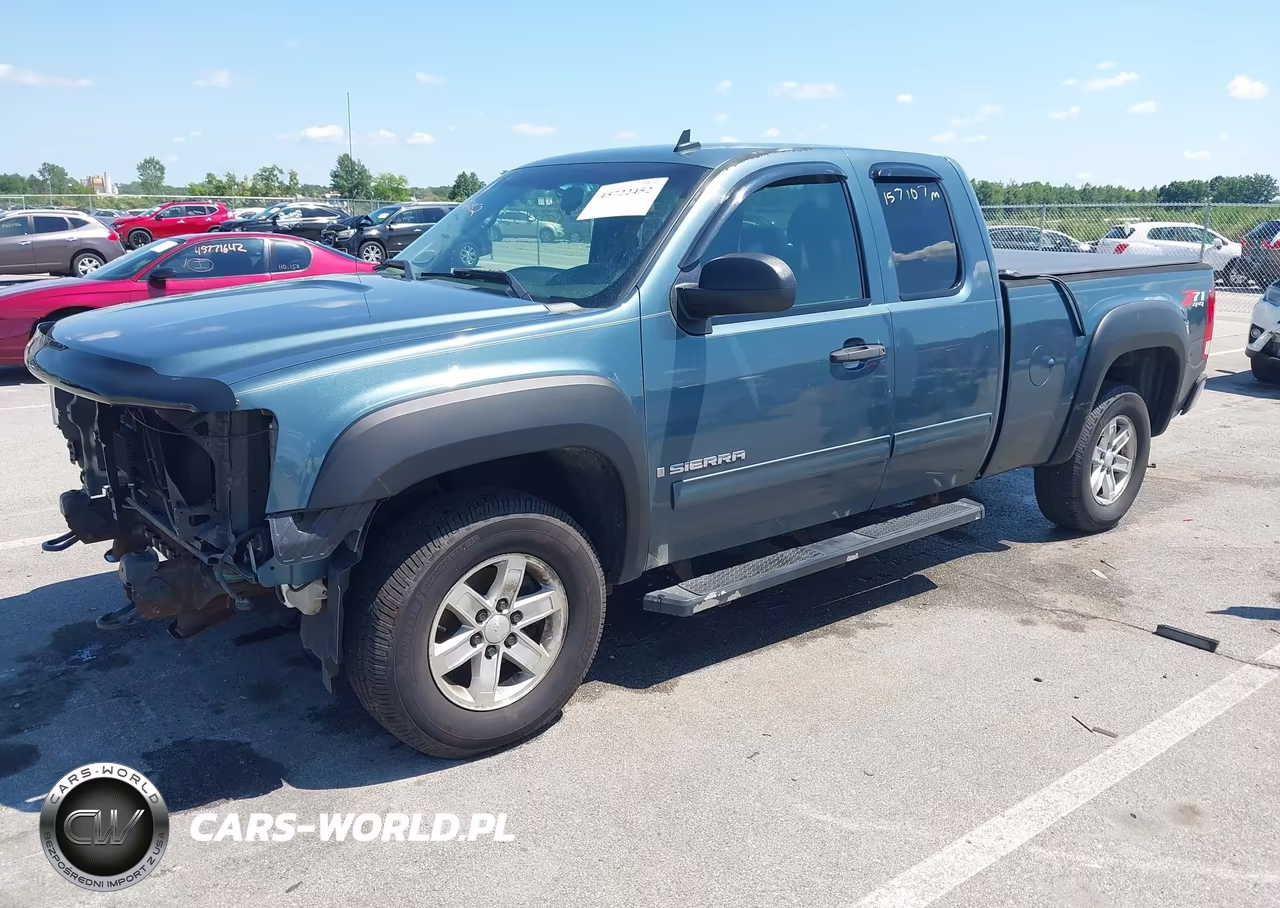 2009 GMC Sierra 1500 Sle VIN:1GTEK29049Z101128 - 2