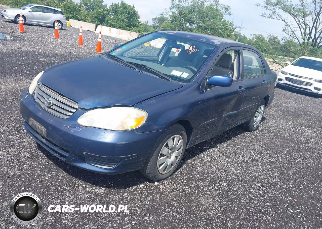 2003 Toyota Corolla Le VIN:2T1BR32E33C010394 - 2