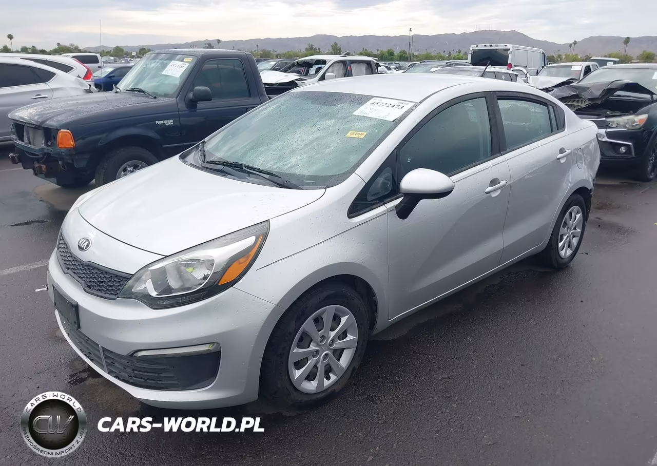 2016 Kia Rio Lx VIN:KNADM4A37G6667349 - 2