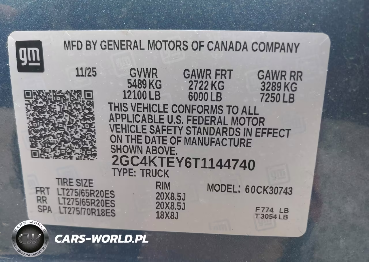 2026 Chevrolet Silverado 3500 Hd , Standard Bed, Lt, 4Wd VIN:2GC4KTEY6T1144740 - 8
