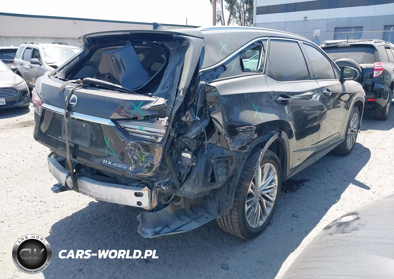 2020 Lexus Rx 450Hl Luxury VIN:JTJJGKFA8L2015234 - 4