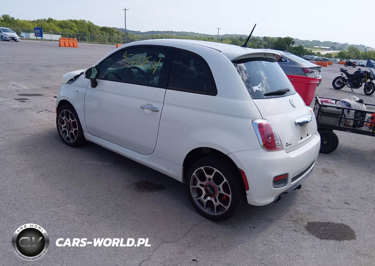 2014 Fiat 500 Sport VIN:3C3CFFBR6ET298336 - 3