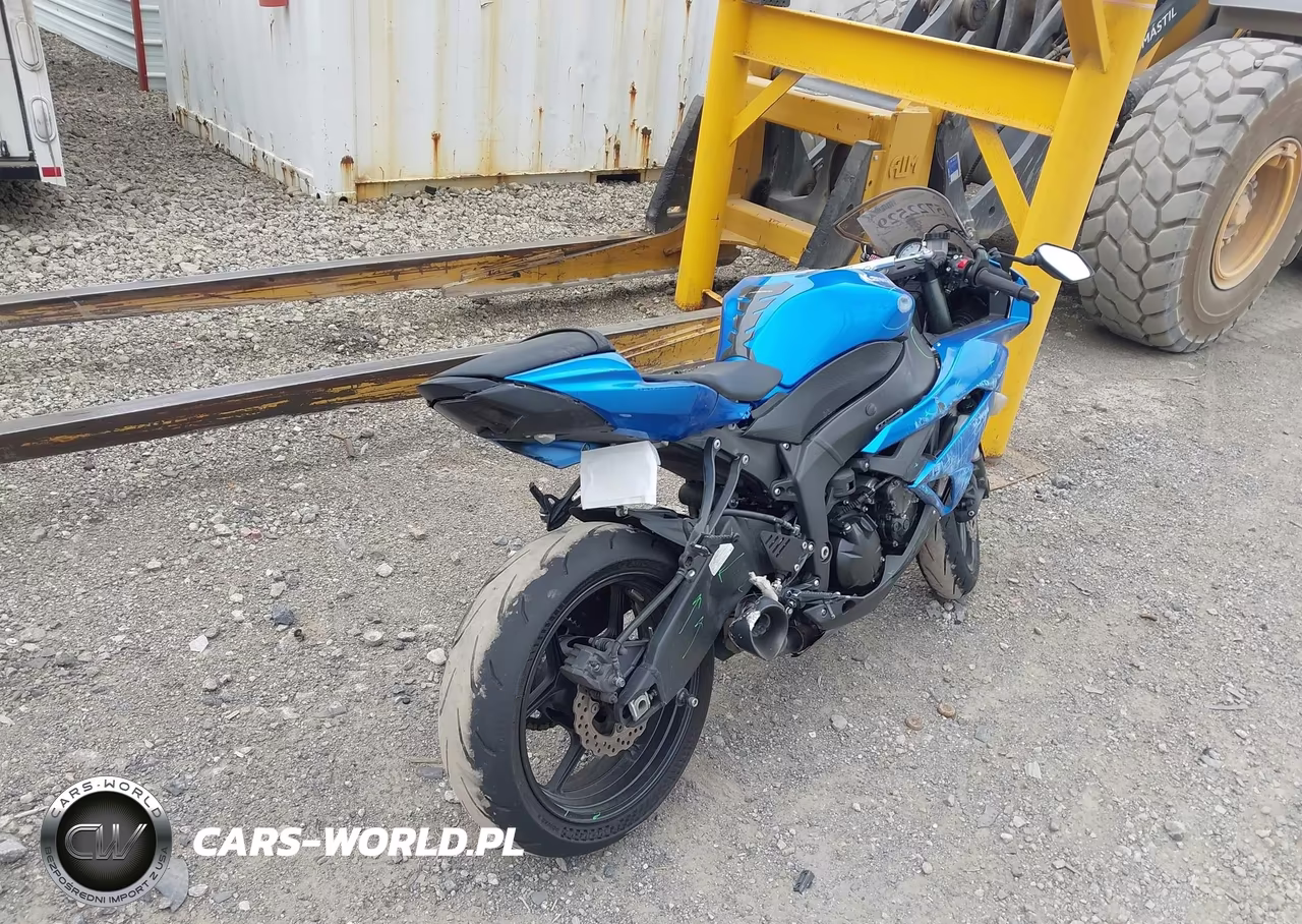 2009 Kawasaki Zx600 R VIN:JKAZX4R109A011894 - 4