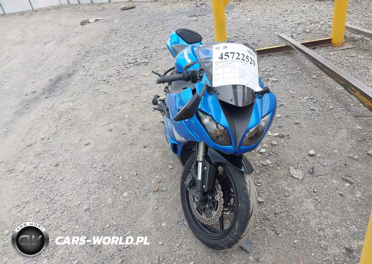 2009 Kawasaki Zx600 R VIN:JKAZX4R109A011894 - 5