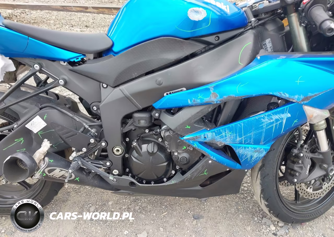 2009 Kawasaki Zx600 R VIN:JKAZX4R109A011894 - 8