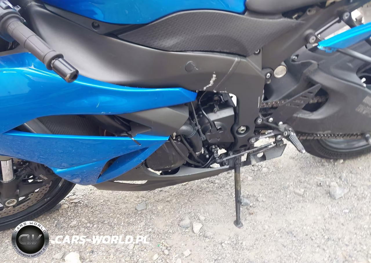 2009 Kawasaki Zx600 R VIN:JKAZX4R109A011894 - 9