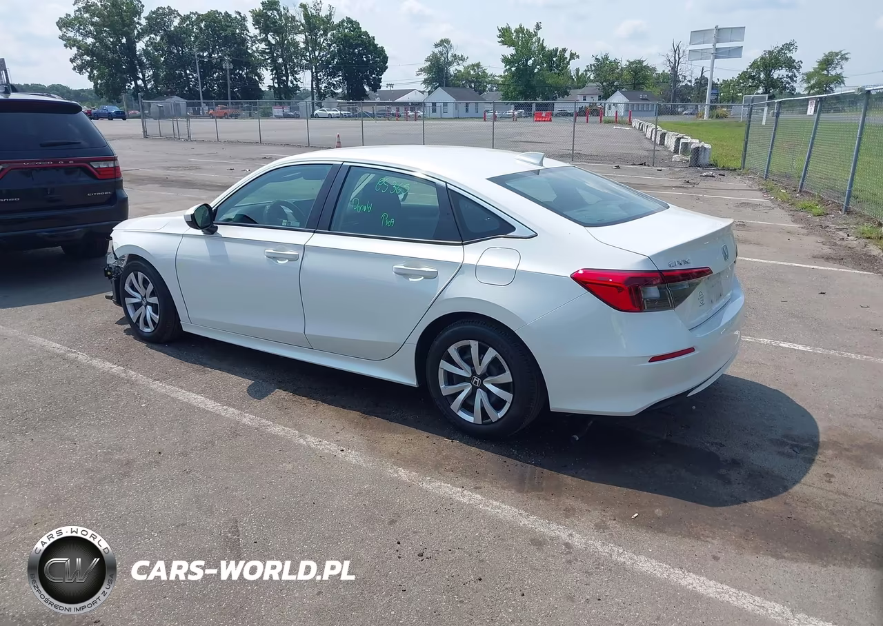 2024 Honda Civic Lx VIN:2HGFE2F26RH509388 - 3
