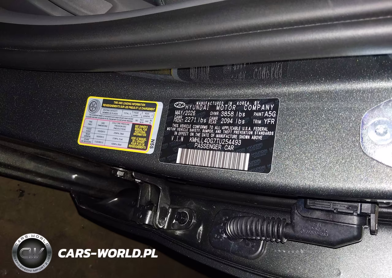 2026 Hyundai Elantra Se VIN:KMHLL4DG7TU254493 - 9