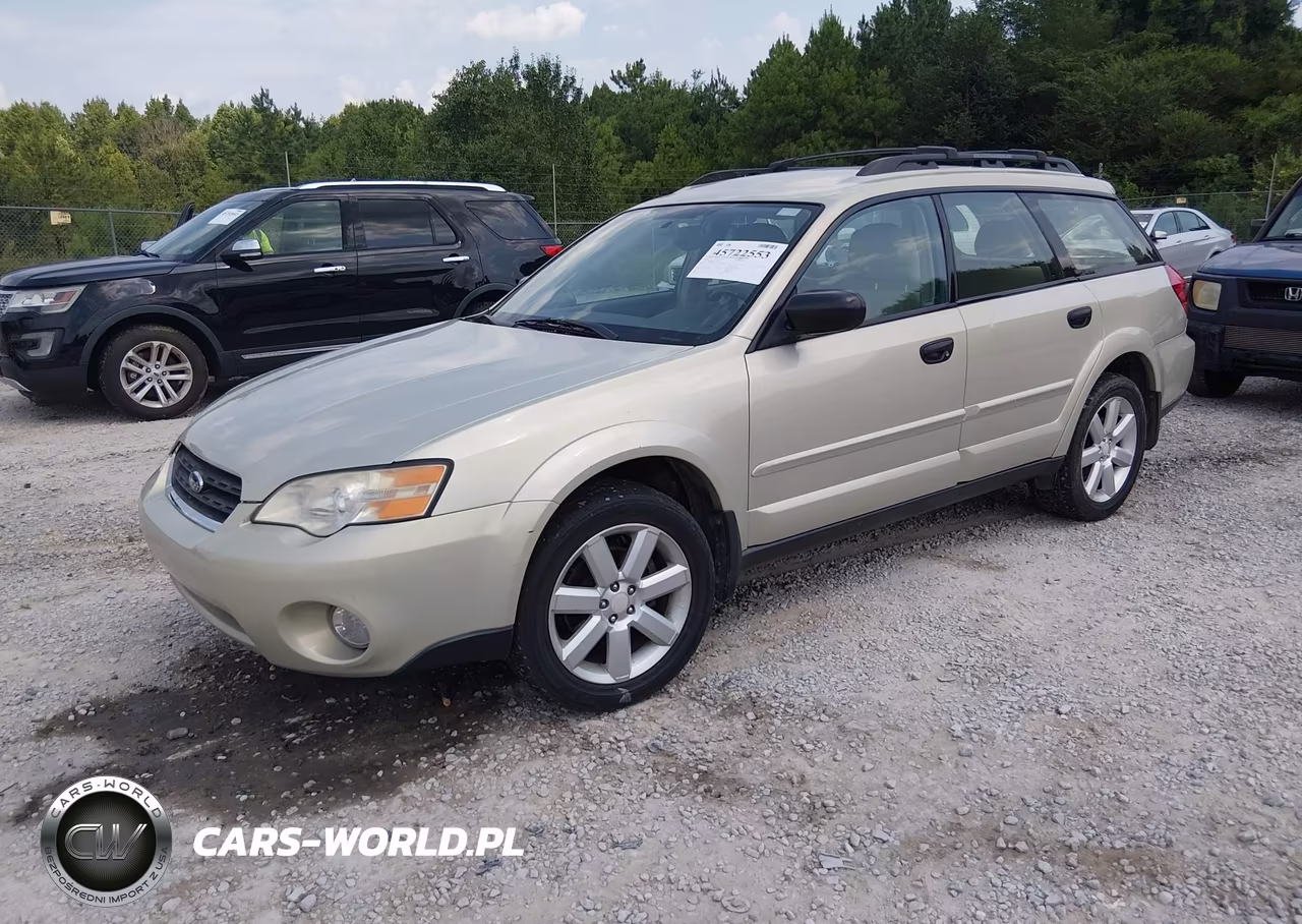 2006 Subaru Outback 2.5I VIN:4S4BP61C067353141 - 2