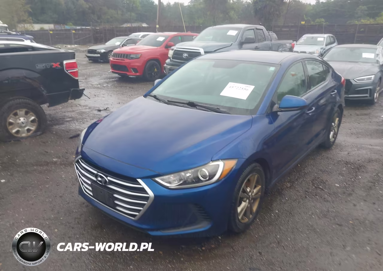 2018 Hyundai Elantra Sel VIN:5NPD84LF2JH287153 - 2