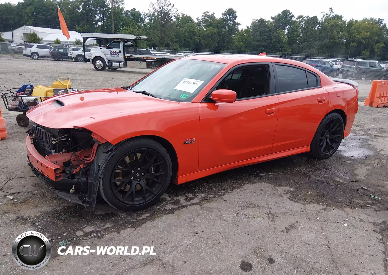 2019 Dodge Charger Scat Pack Rwd VIN:2C3CDXGJ3KH692332 - 2
