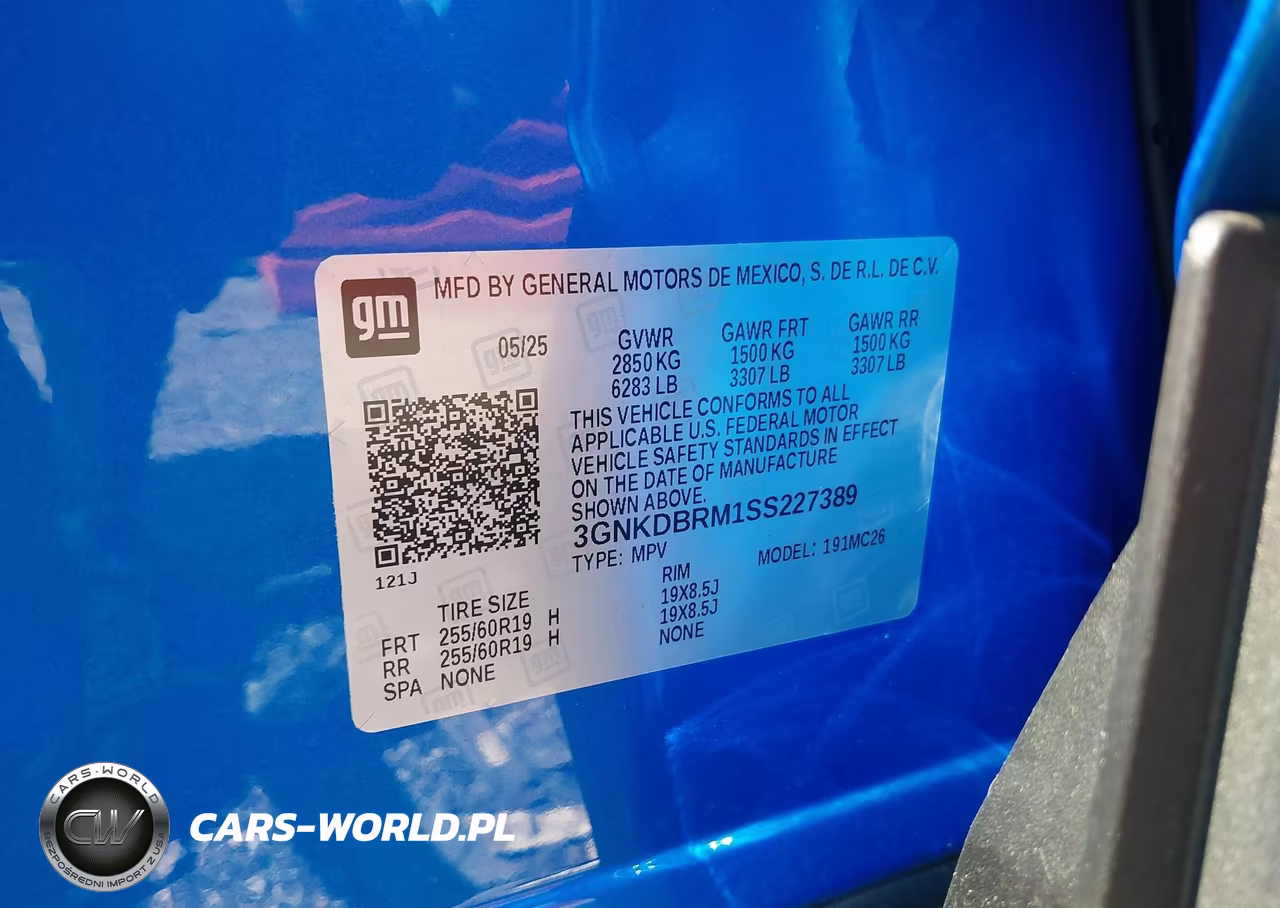 2025 Chevrolet Blazer Ev Lt Fwd VIN:3GNKDBRM1SS227389 - 9