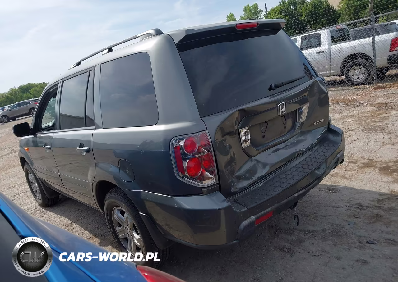 2007 Honda Pilot Ex-L VIN:5FNYF18517B009759 - 3