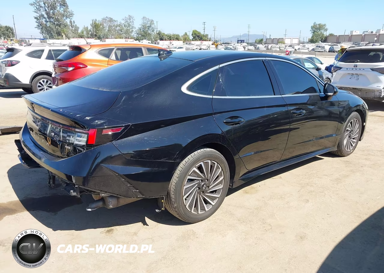 2024 Hyundai Sonata Hybrid Sel VIN:KMHL34JJ2RA100381 - 4