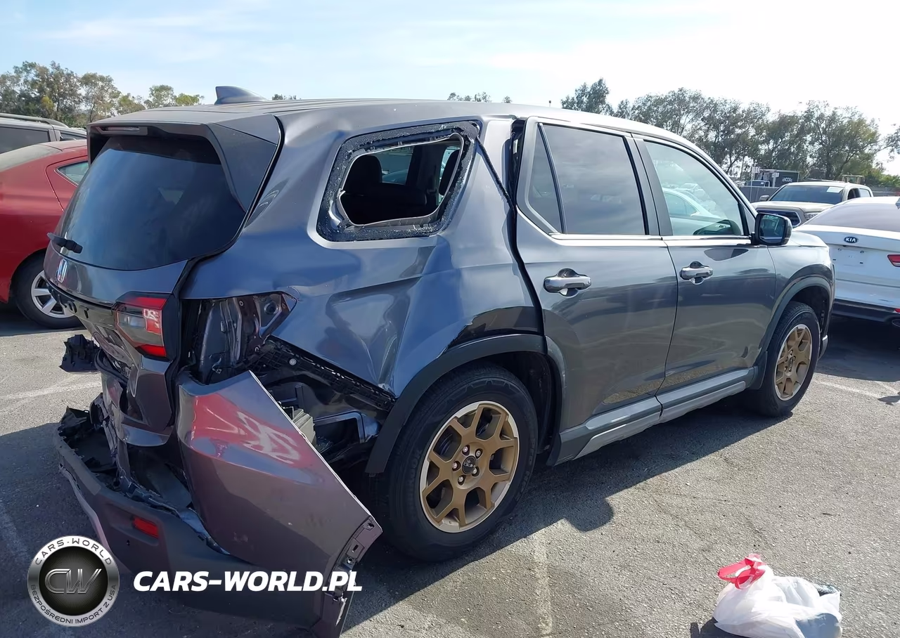 2024 Honda Pilot Ex-L VIN:5FNYG2H4XRB007540 - 4