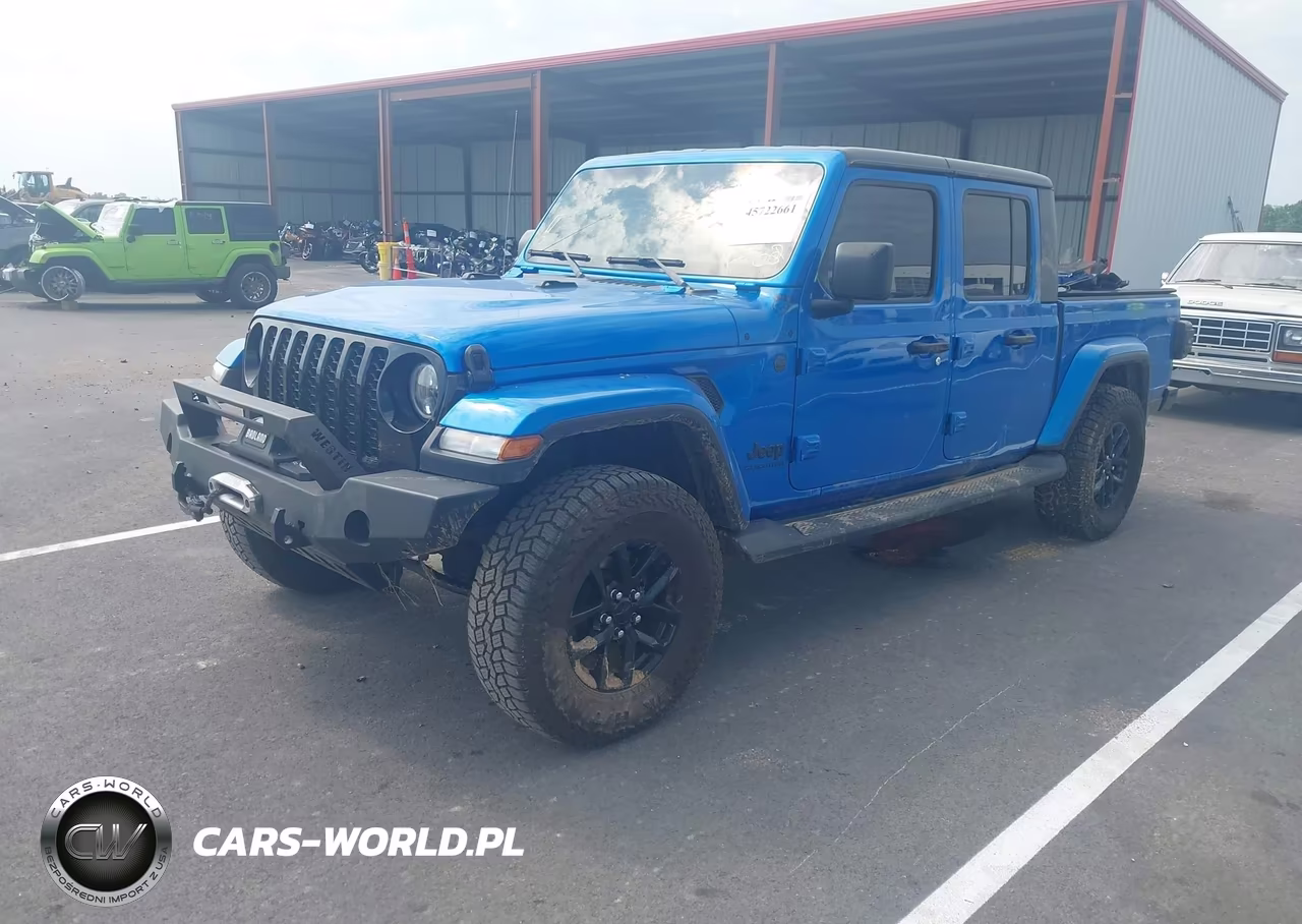 2022 Jeep Gladiator Altitude 4X4 VIN:1C6HJTAG9NL124987 - 2