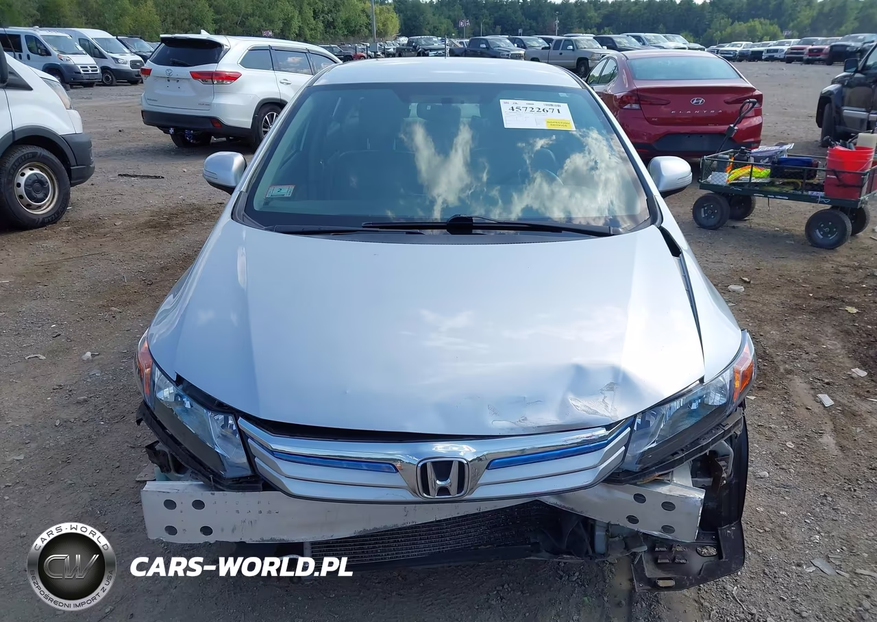 2012 Honda Civic Hybrid VIN:JHMFB4F39CS001197 - 12