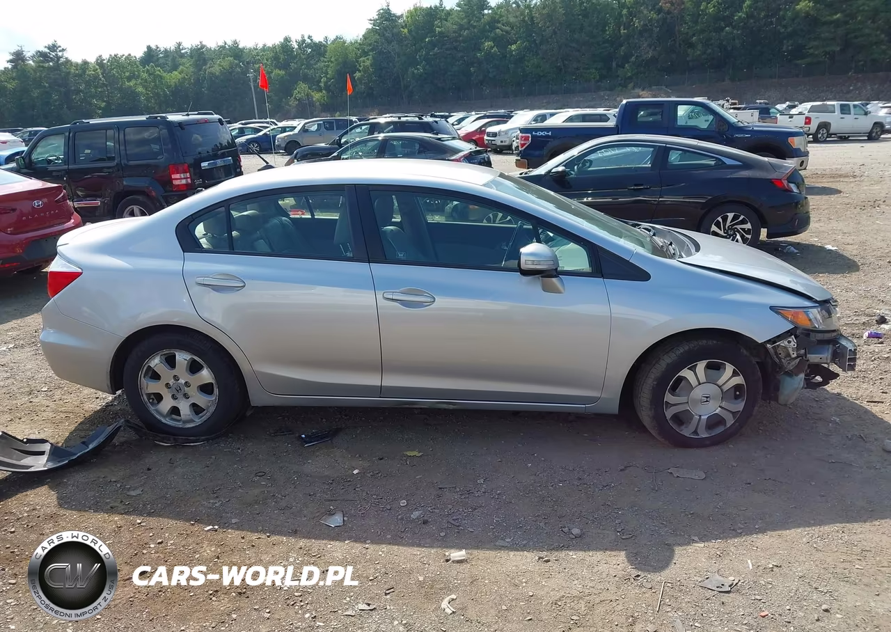 2012 Honda Civic Hybrid VIN:JHMFB4F39CS001197 - 13